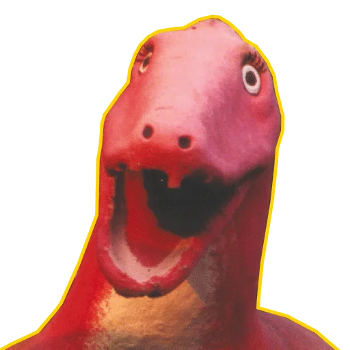 😲 Стикер «cursed dinosaurs» для Telegram