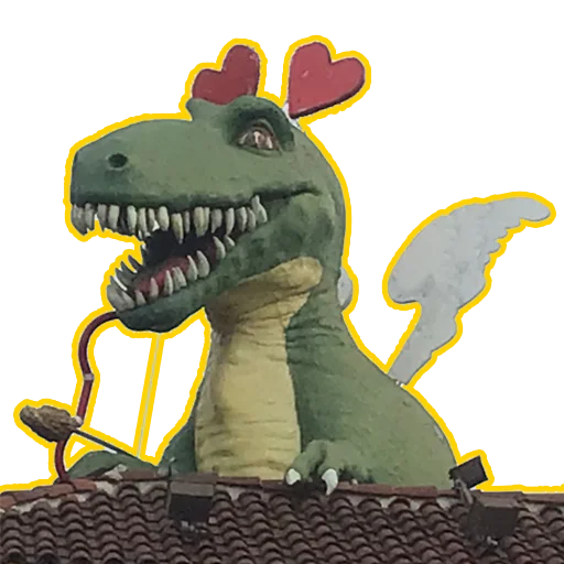 😍 Стикер «cursed dinosaurs» для Telegram