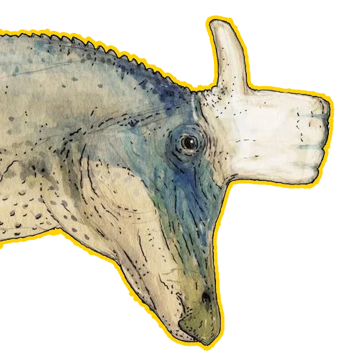 👍 Стикер «cursed dinosaurs» для Telegram