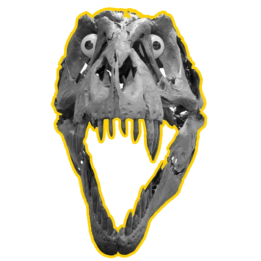 🤪 Стикер «cursed dinosaurs» для Telegram