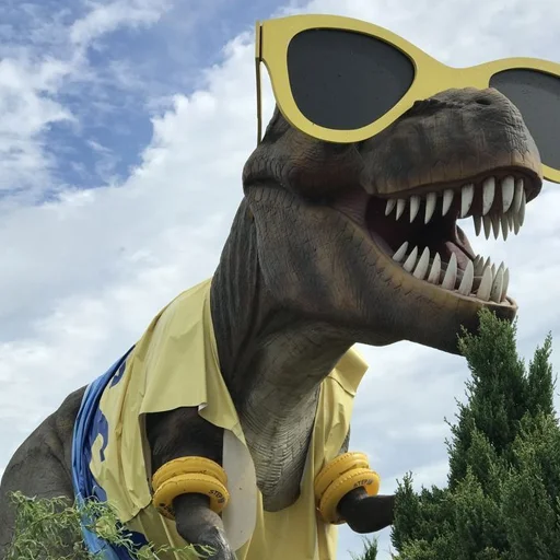 😎 Стикер «cursed dinosaurs» для Telegram