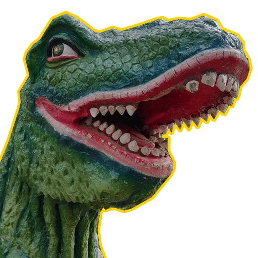 😋 Стикер «cursed dinosaurs» для Telegram