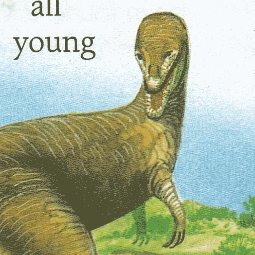 😦 Стикер «cursed dinosaurs» для Telegram