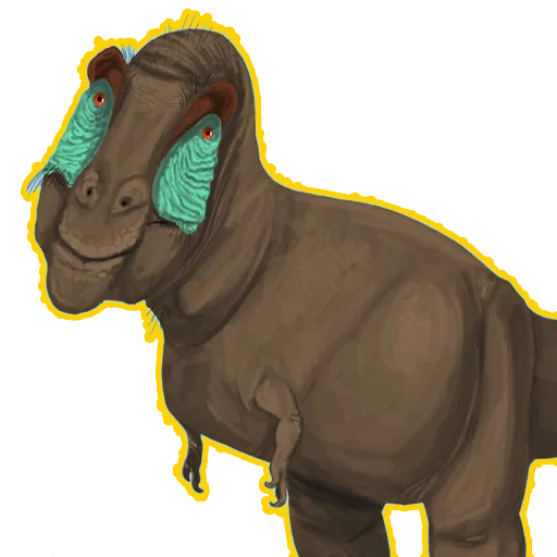 ☺️ Стикер «cursed dinosaurs» для Telegram