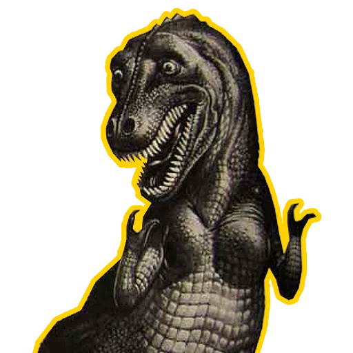 🫢 Стикер «cursed dinosaurs» для Telegram