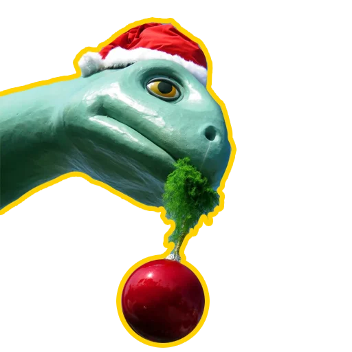 ⛄️ Стикер «cursed dinosaurs» для Telegram