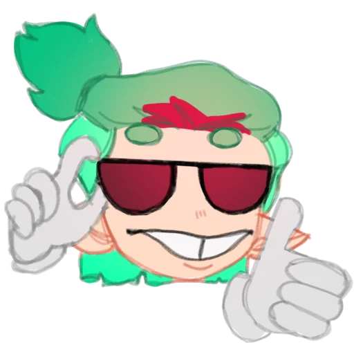 😎 Стикер «cursed lumity» для Telegram