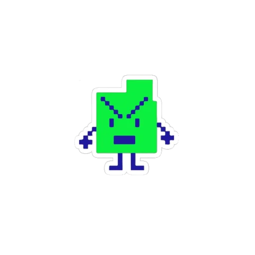🤬 Стикер «Cursed Mooninite Pack» для Telegram