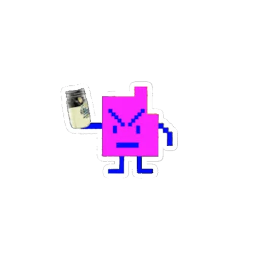 🥛 Стикер «Cursed Mooninite Pack» для Telegram