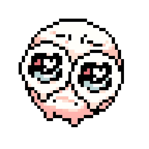 😭 Стикер «Cursed Pixelmoji» для Telegram