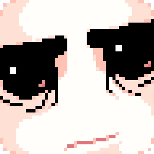 🥺 Стикер «Cursed Pixelmoji» для Telegram