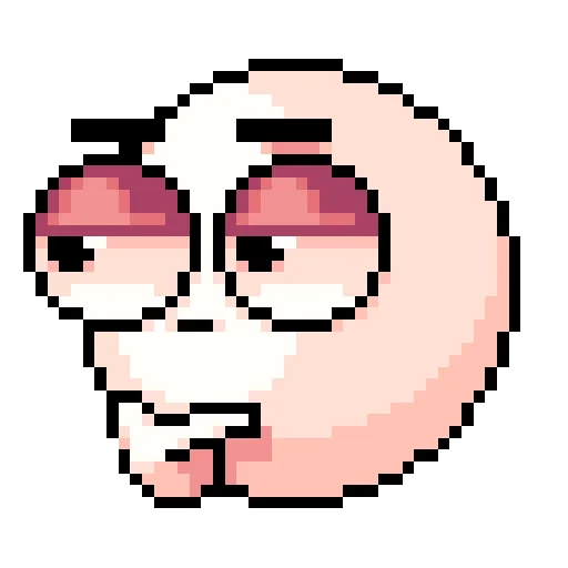 🤔 Стикер «Cursed Pixelmoji» для Telegram