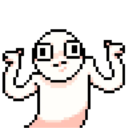 🙌 Стикер «Cursed Pixelmoji» для Telegram