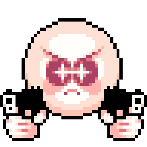 😠 Стикер «Cursed Pixelmoji» для Telegram