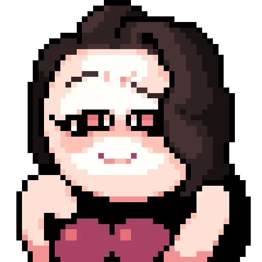 😳 Стикер «Cursed Pixelmoji» для Telegram