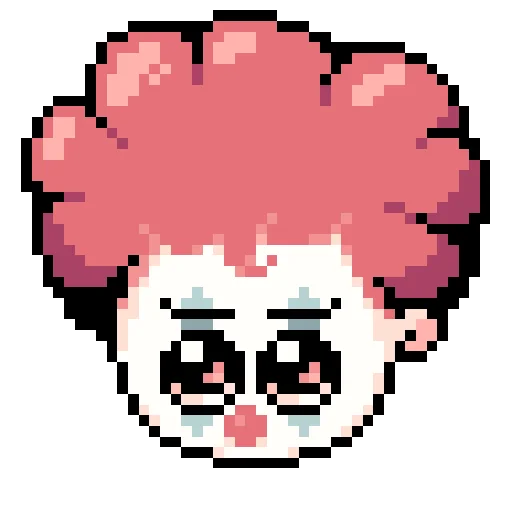 🤡 Стикер «Cursed Pixelmoji» для Telegram