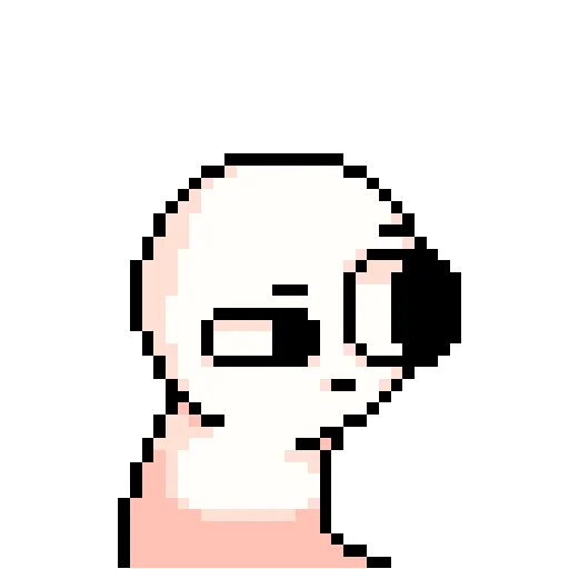 🤨 Стикер «Cursed Pixelmoji» для Telegram
