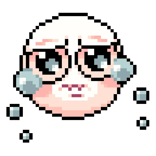 😭 Стикер «Cursed Pixelmoji» для Telegram