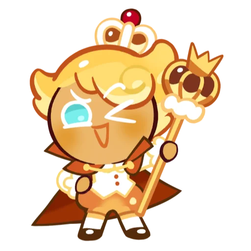 👑 Стикер «Custard Cookie» для Telegram
