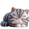 Стикер 2 🥺полосатый котёнок