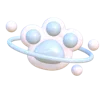 🐾 Эмодзи «Cute 3D» для Telegram