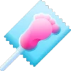 Стикер 3 рандом 3D