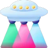 Стикер 4 рандом 3D