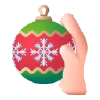 Стикер 23 3D рандом - 3