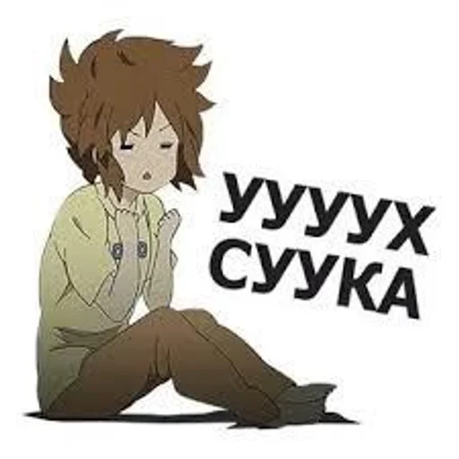 🌟 Стикер «аниме стики» для Telegram