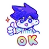👍 Эмодзи «Omori» для Telegram