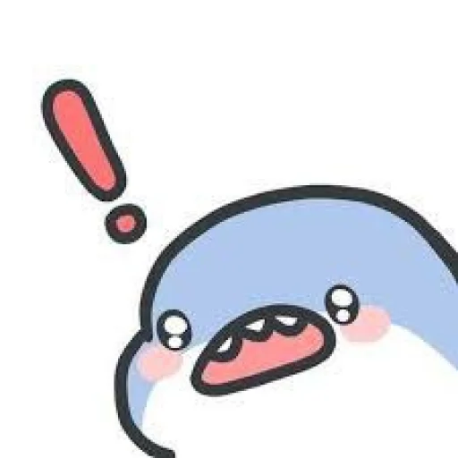 ❗ Стикер «cute shark» для Telegram