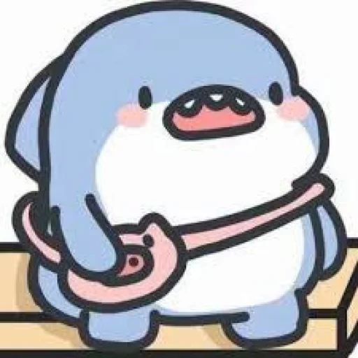 😀 Стикер «cute shark» для Telegram