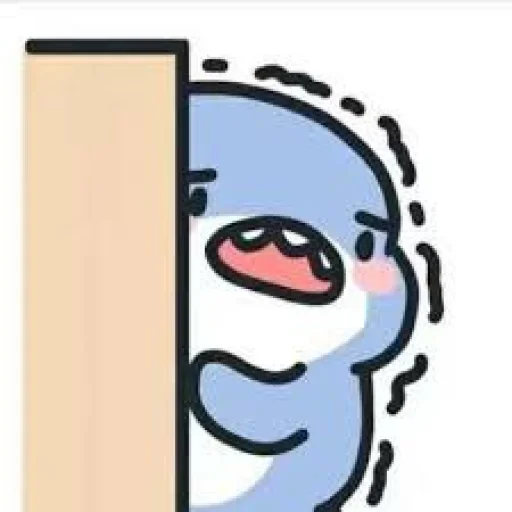 🥶 Стикер «cute shark» для Telegram