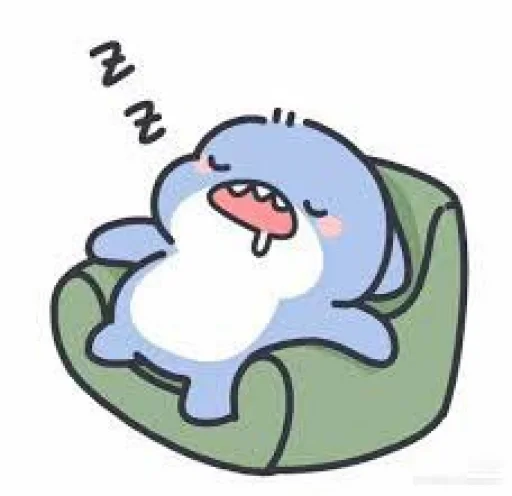 😴 Стикер «cute shark» для Telegram