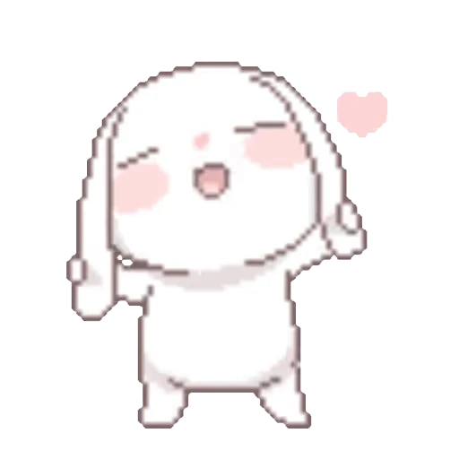 🐰 Стикер «cute» для Telegram