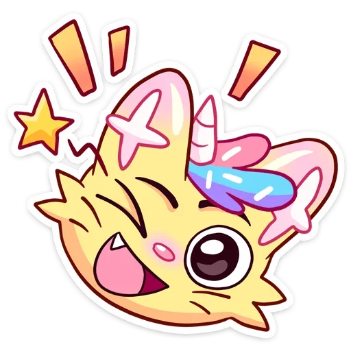 😉 Стикер «Уютненький Кэнди Кэт» для Telegram