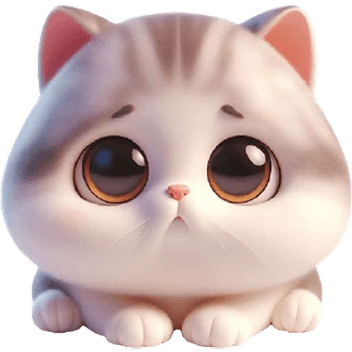 🥺 Стикер «Милый котик» для Telegram