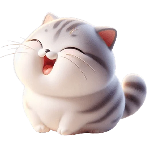 🤣 Стикер «Милый котик» для Telegram