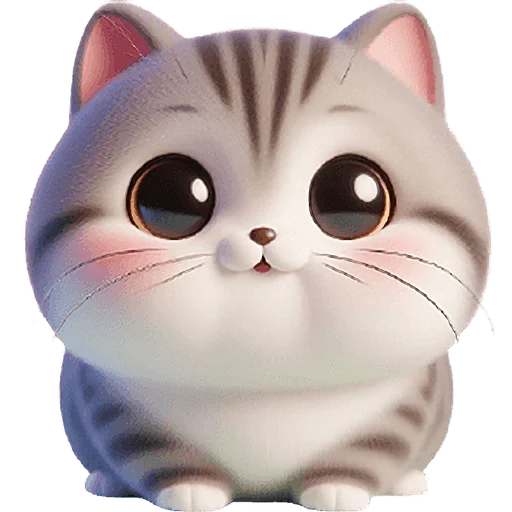 😍 Стикер «Милый котик» для Telegram