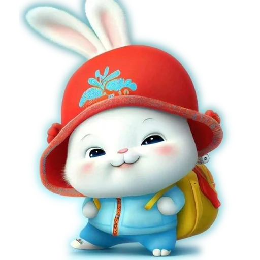 🐰 Стикер «Cute Cartoon» для Telegram