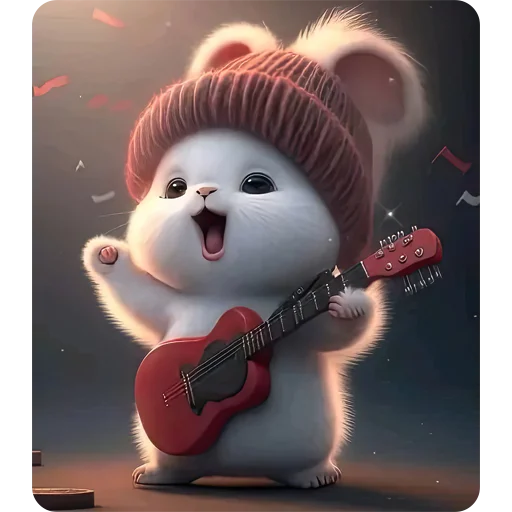🐰 Стикер «Cute Cartoon» для Telegram