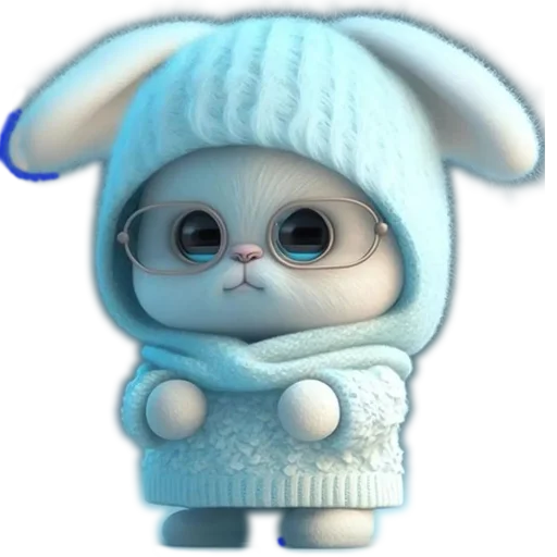 🐰 Стикер «Cute Cartoon» для Telegram
