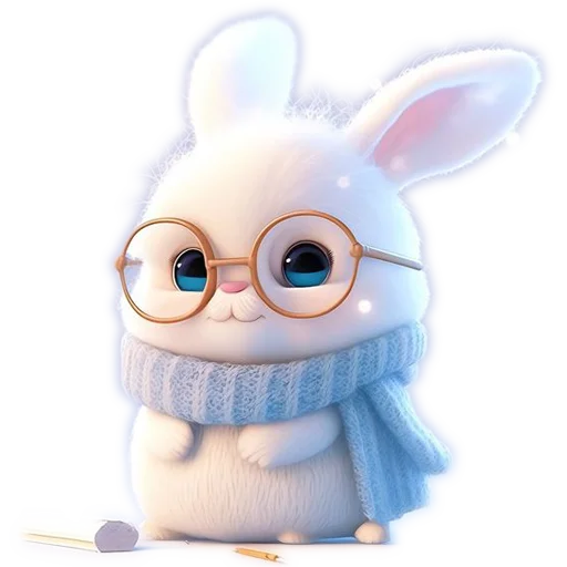 🐰 Стикер «Cute Cartoon» для Telegram