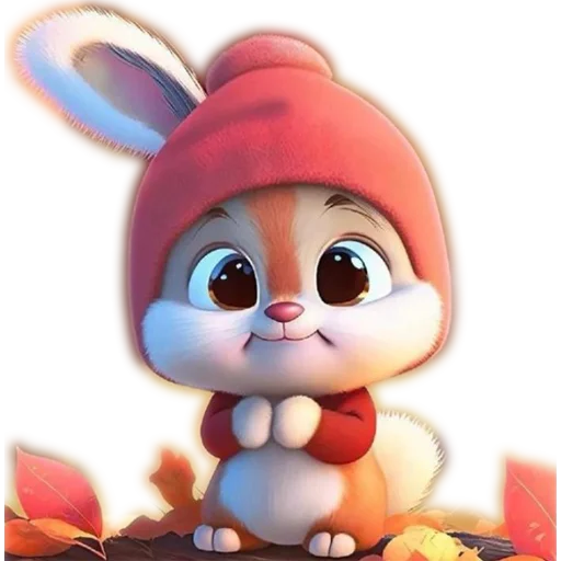 🐰 Стикер «Cute Cartoon» для Telegram