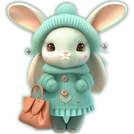 🐰 Стикер «Cute Cartoon» для Telegram