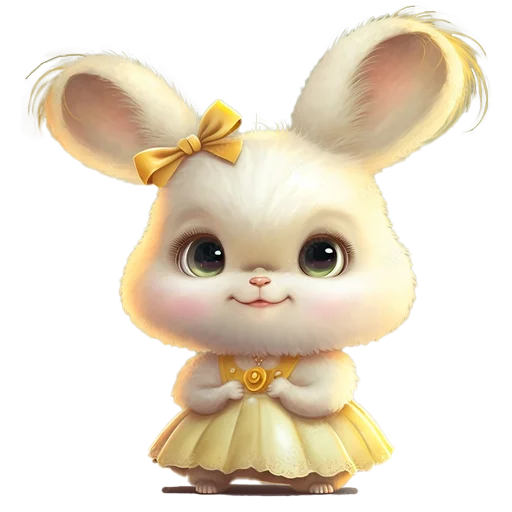 🐰 Стикер «Cute Cartoon» для Telegram
