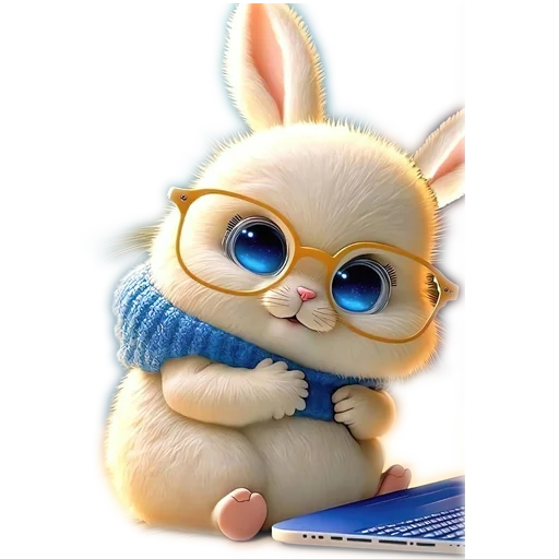 🐰 Стикер «Cute Cartoon» для Telegram