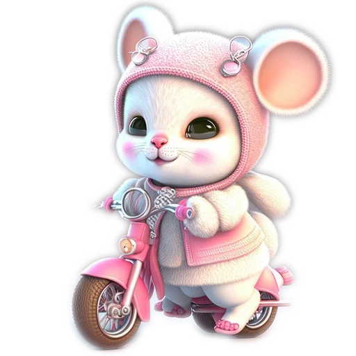 🐰 Стикер «Cute Cartoon» для Telegram