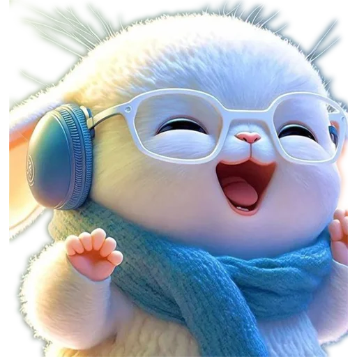 🐰 Стикер «Cute Cartoon» для Telegram