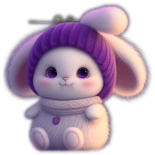 🐰 Стикер «Cute Cartoon» для Telegram